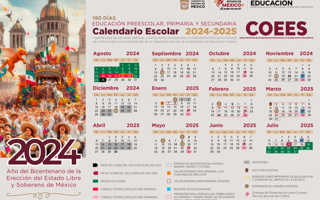 Calendario Escolar 2024-2025